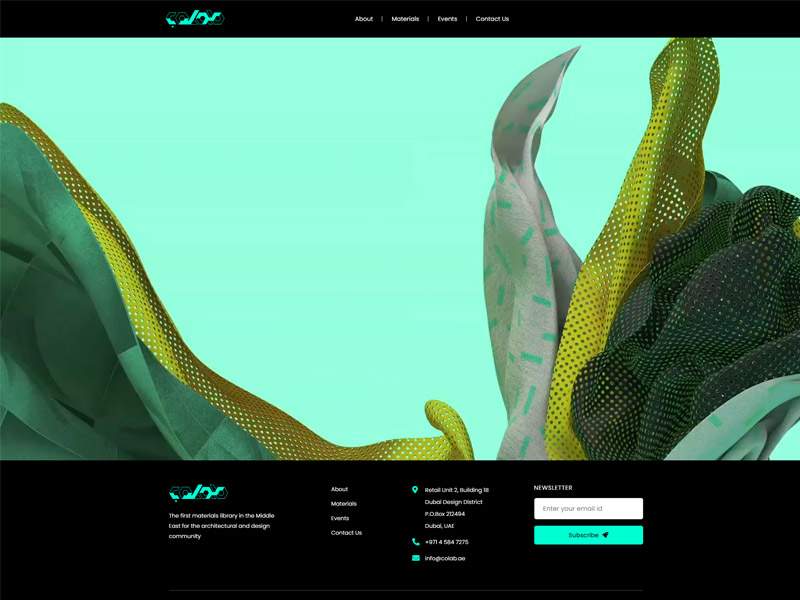 Website Design for Colab